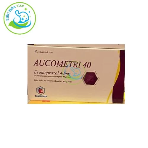 Aucometri 40 - Hộp 10 vỉ x 10 viên